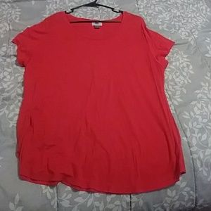 Soft red t-shirt